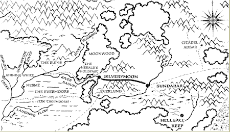 Salvatore, R.A - Icewind Dale Trilogy 2 - Streams of Silver - Map1.gif